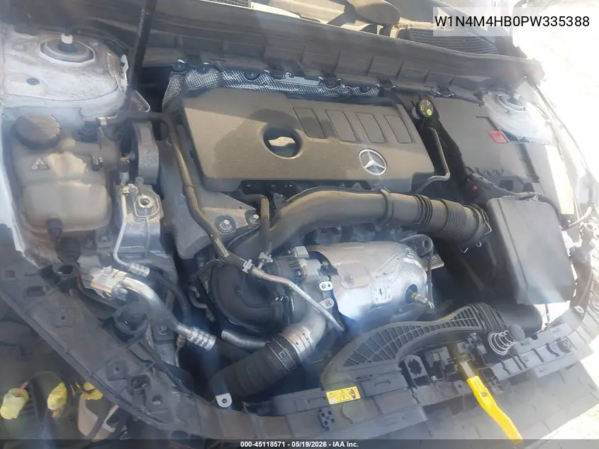 2023 Mercedes-Benz Glb 250 4Matic VIN: W1N4M4HB0PW335388 Lot: 45118571