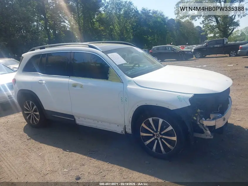 2023 Mercedes-Benz Glb 250 4Matic VIN: W1N4M4HB0PW335388 Lot: 45118571