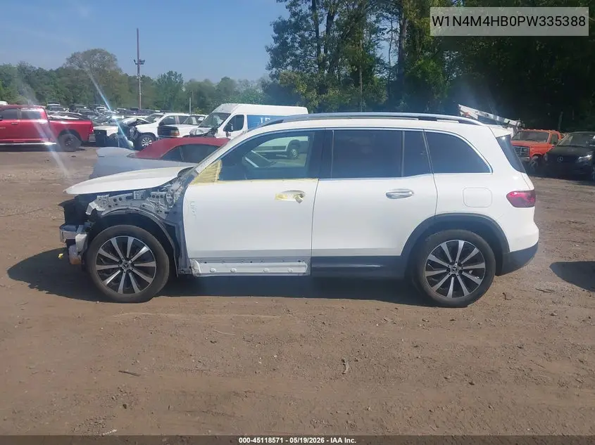 2023 Mercedes-Benz Glb 250 4Matic VIN: W1N4M4HB0PW335388 Lot: 45118571