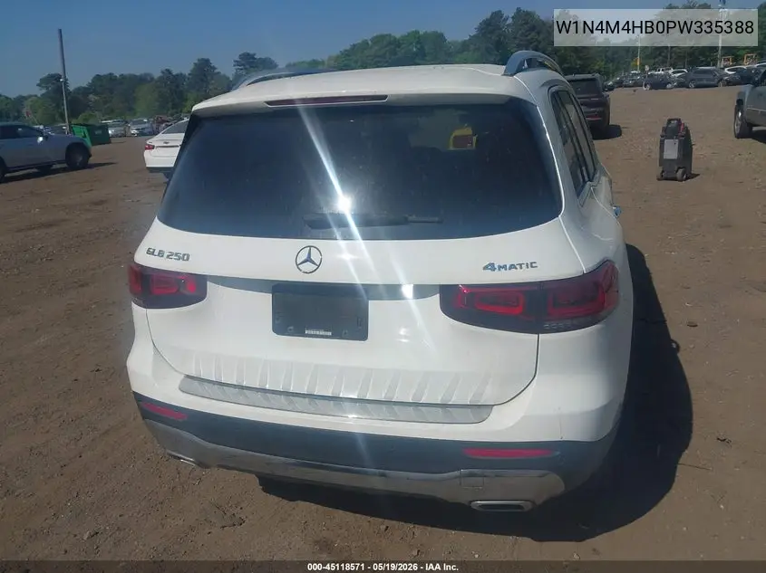 2023 Mercedes-Benz Glb 250 4Matic VIN: W1N4M4HB0PW335388 Lot: 45118571