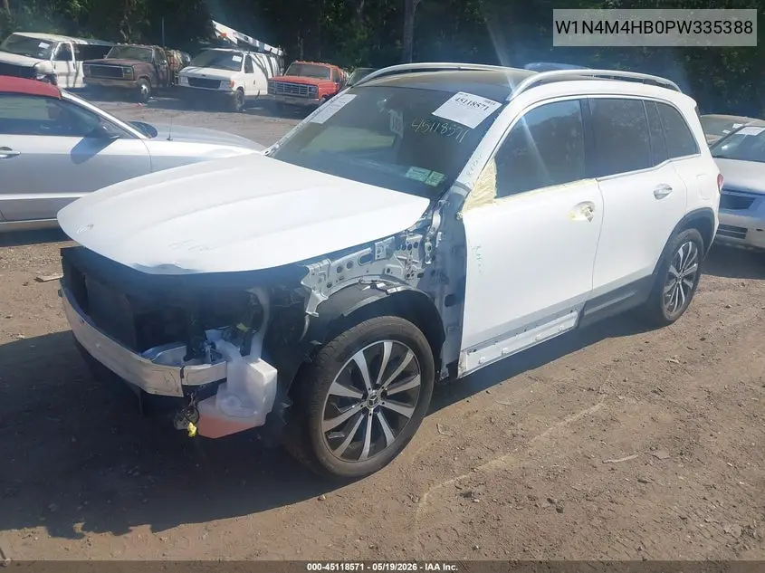 2023 Mercedes-Benz Glb 250 4Matic VIN: W1N4M4HB0PW335388 Lot: 45118571
