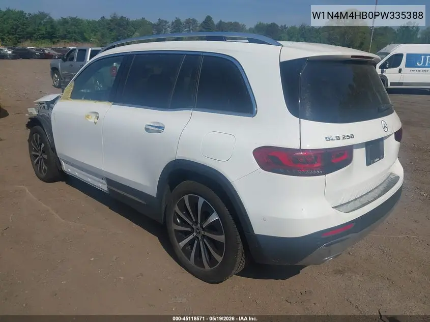 2023 Mercedes-Benz Glb 250 4Matic VIN: W1N4M4HB0PW335388 Lot: 45118571