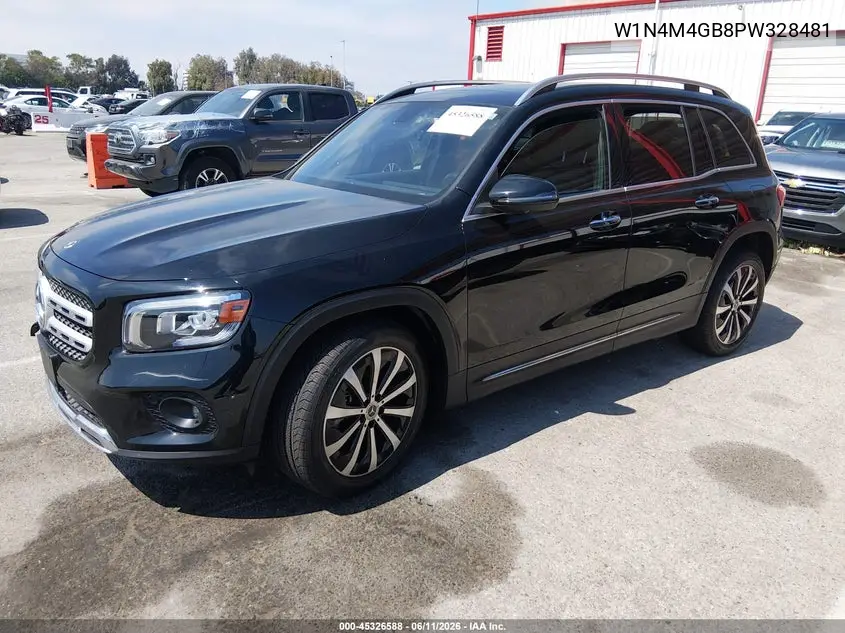 2023 Mercedes-Benz Glb 250 VIN: W1N4M4GB8PW328481 Lot: 45326588