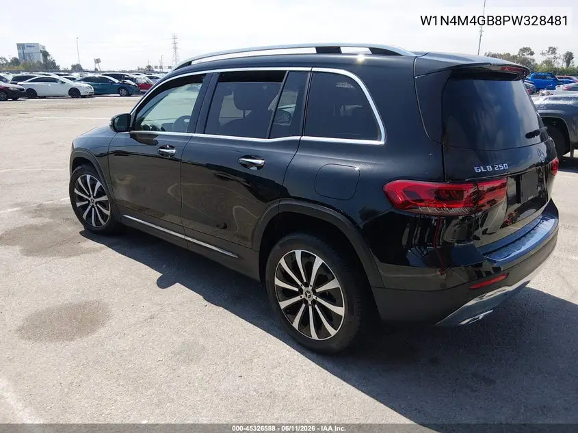 2023 Mercedes-Benz Glb 250 VIN: W1N4M4GB8PW328481 Lot: 45326588