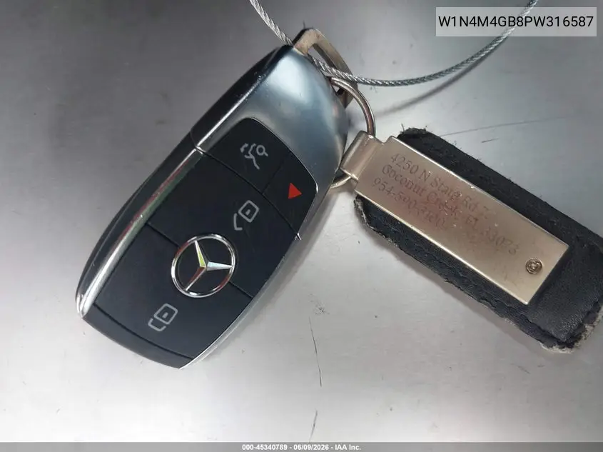 2023 Mercedes-Benz Glb 250 VIN: W1N4M4GB8PW316587 Lot: 45340789