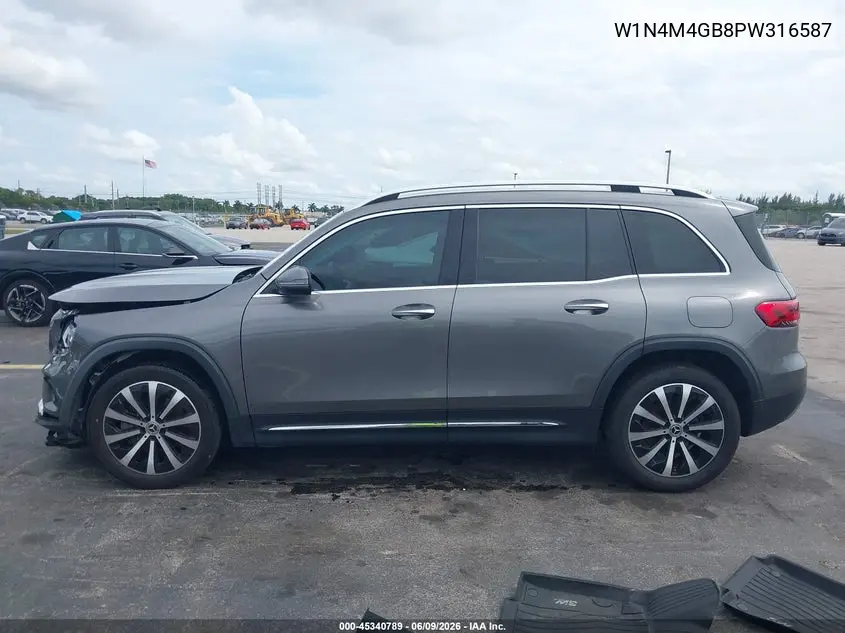 2023 Mercedes-Benz Glb 250 VIN: W1N4M4GB8PW316587 Lot: 45340789