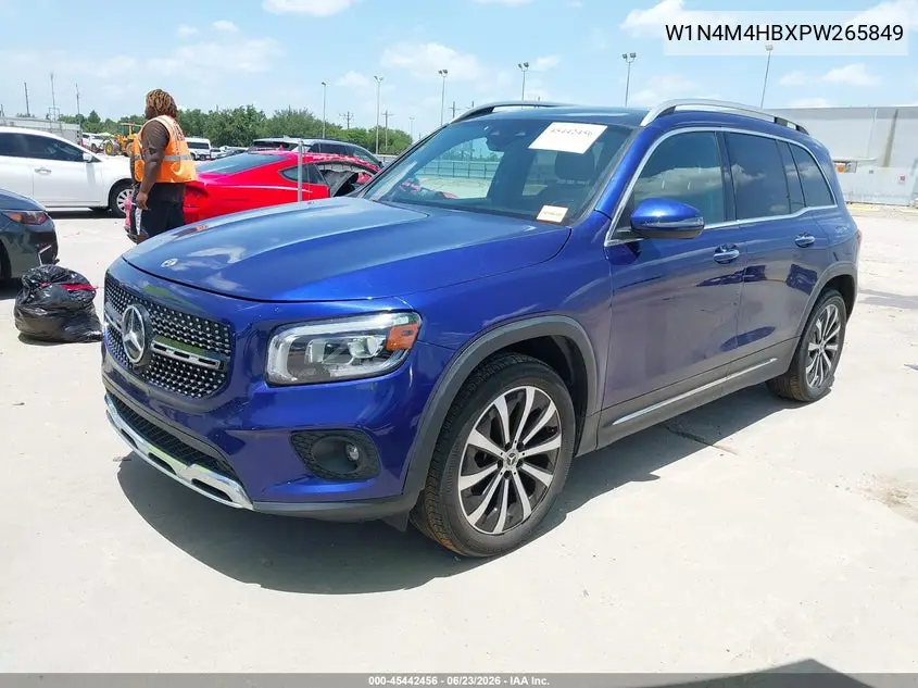 2023 Mercedes-Benz Glb 250 4Matic VIN: W1N4M4HBXPW265849 Lot: 45442456
