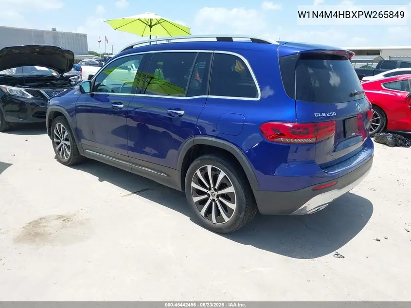 2023 Mercedes-Benz Glb 250 4Matic VIN: W1N4M4HBXPW265849 Lot: 45442456