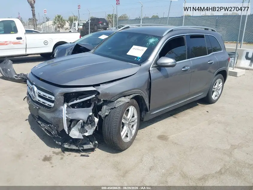 2023 Mercedes-Benz Glb 250 4Matic VIN: W1N4M4HB2PW270477 Lot: 45456625