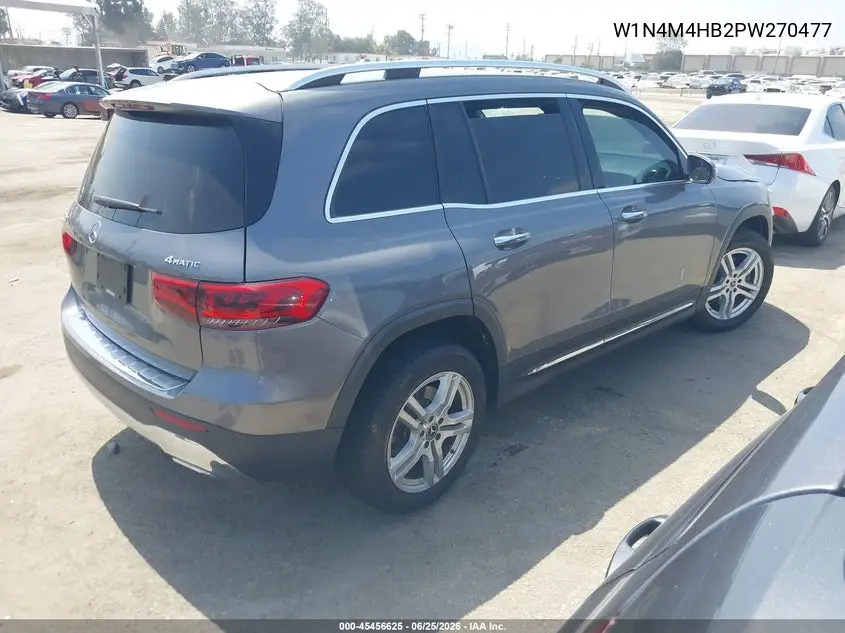2023 Mercedes-Benz Glb 250 4Matic VIN: W1N4M4HB2PW270477 Lot: 45456625