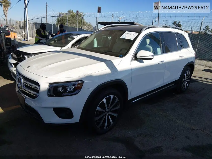 2023 Mercedes-Benz Glb 250 VIN: W1N4M4GB7PW296512 Lot: 45556101