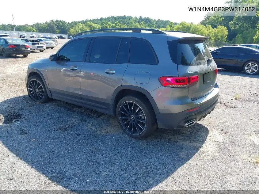 2023 Mercedes-Benz Glb 250 VIN: W1N4M4GB3PW314052 Lot: 45578372