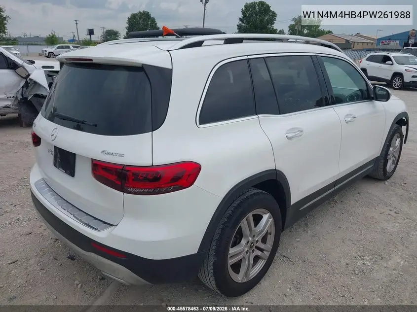 2023 Mercedes-Benz Glb 250 4Matic VIN: W1N4M4HB4PW261988 Lot: 45578463