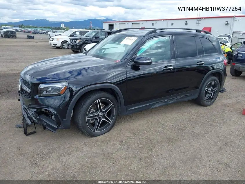 2024 Mercedes-Benz Glb 250 4Matic VIN: W1N4M4HB1RW377264 Lot: 45101757
