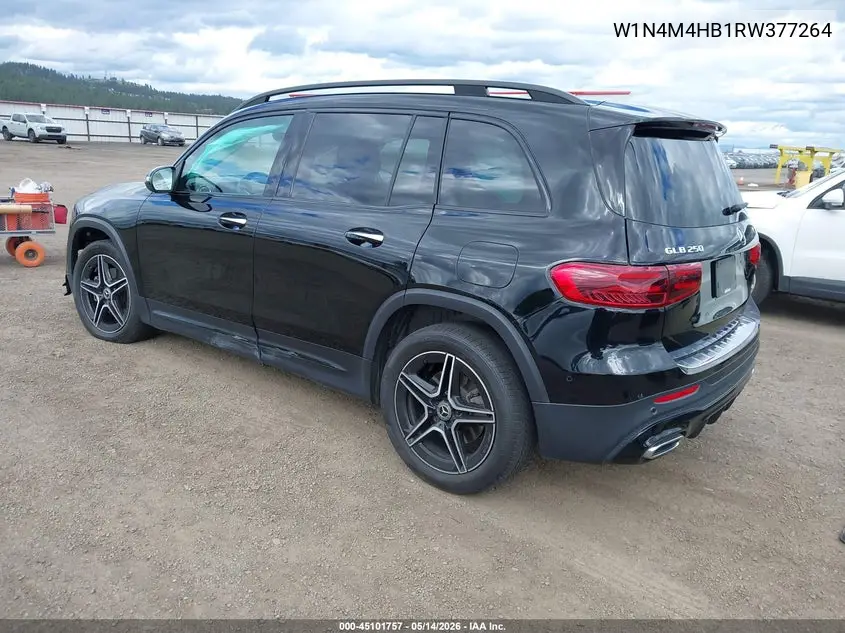 2024 Mercedes-Benz Glb 250 4Matic VIN: W1N4M4HB1RW377264 Lot: 45101757