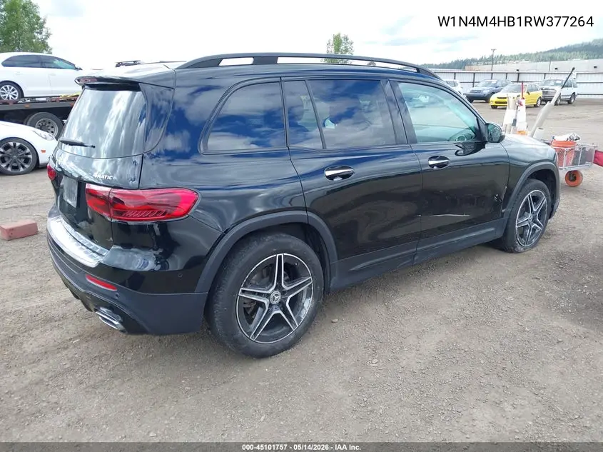 2024 Mercedes-Benz Glb 250 4Matic VIN: W1N4M4HB1RW377264 Lot: 45101757