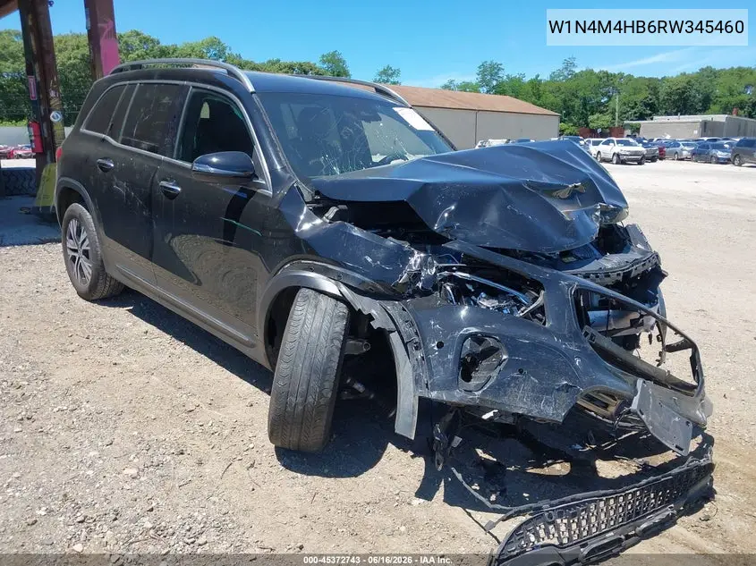 2024 Mercedes-Benz Glb 250 4Matic VIN: W1N4M4HB6RW345460 Lot: 45372743