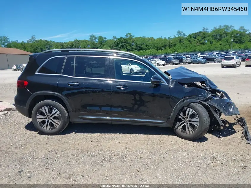 2024 Mercedes-Benz Glb 250 4Matic VIN: W1N4M4HB6RW345460 Lot: 45372743