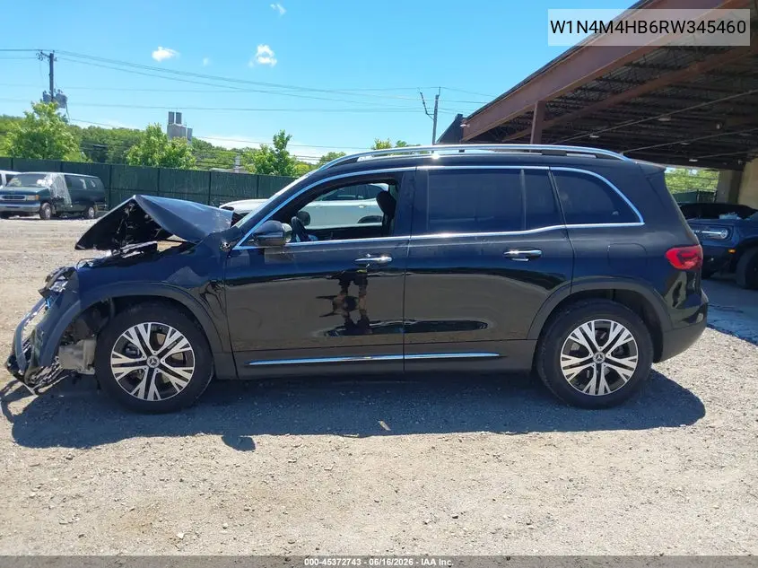 2024 Mercedes-Benz Glb 250 4Matic VIN: W1N4M4HB6RW345460 Lot: 45372743