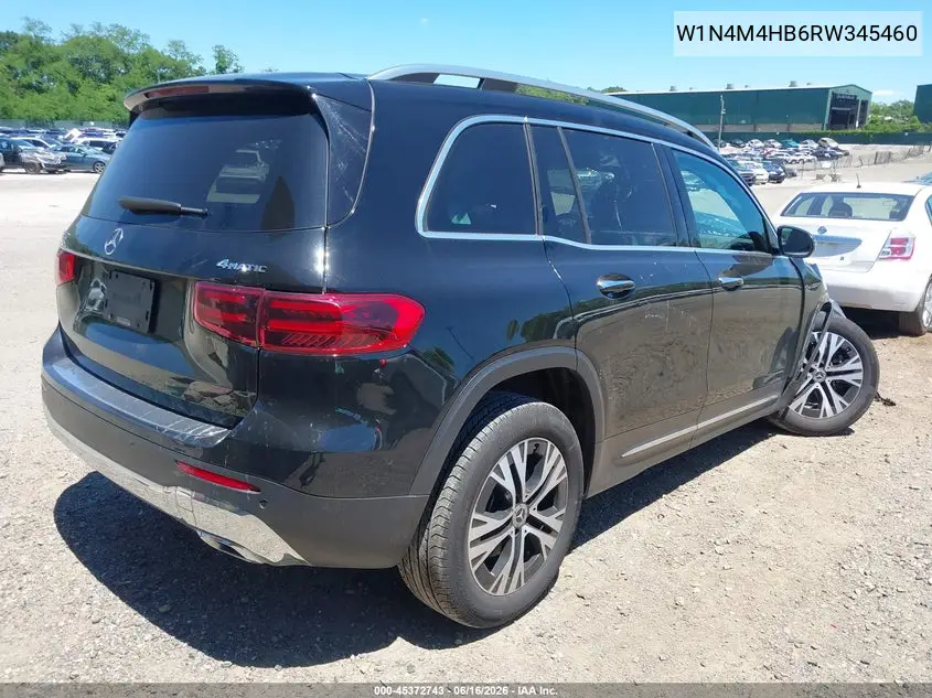 2024 Mercedes-Benz Glb 250 4Matic VIN: W1N4M4HB6RW345460 Lot: 45372743