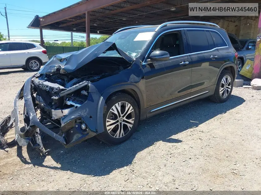 2024 Mercedes-Benz Glb 250 4Matic VIN: W1N4M4HB6RW345460 Lot: 45372743