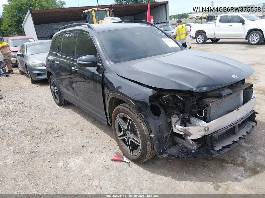 2024 Mercedes-Benz Glb 250 VIN: W1N4M4GB6RW375558 Lot: 45423116