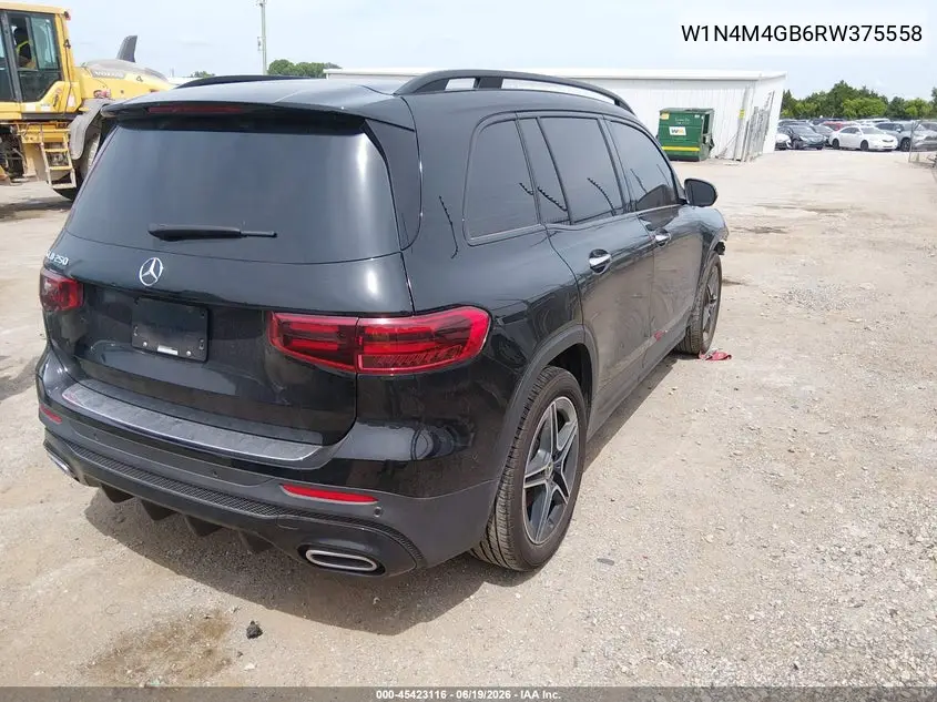 2024 Mercedes-Benz Glb 250 VIN: W1N4M4GB6RW375558 Lot: 45423116