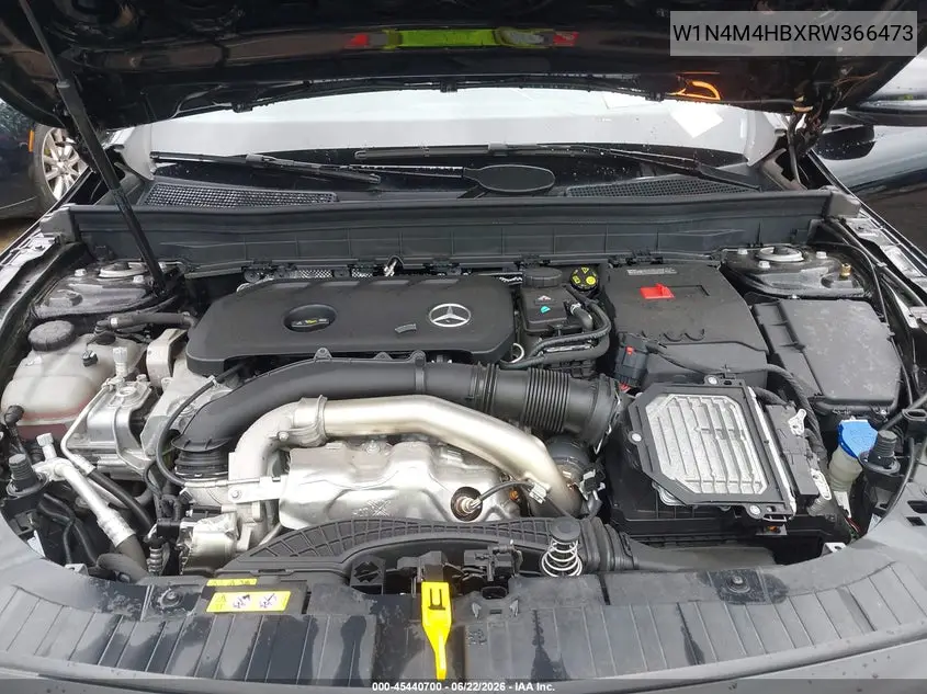 2024 Mercedes-Benz Glb 250 4Matic VIN: W1N4M4HBXRW366473 Lot: 45440700
