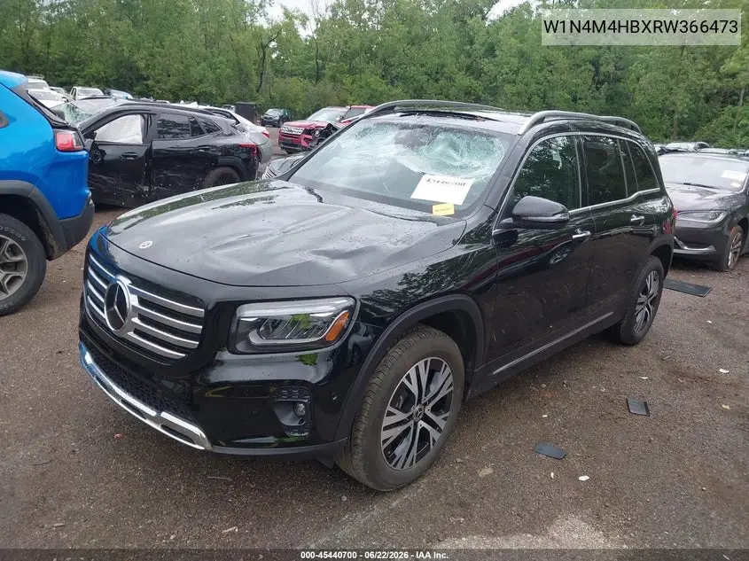 2024 Mercedes-Benz Glb 250 4Matic VIN: W1N4M4HBXRW366473 Lot: 45440700