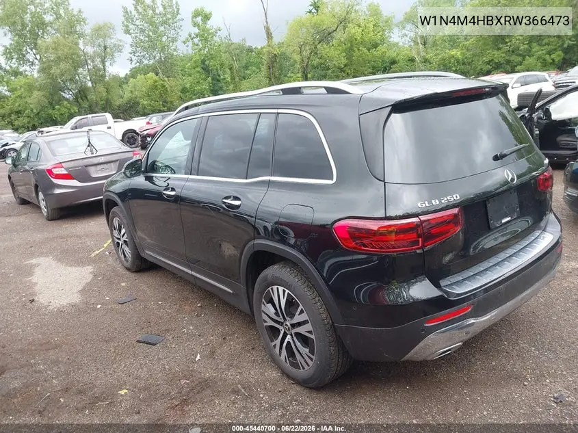 2024 Mercedes-Benz Glb 250 4Matic VIN: W1N4M4HBXRW366473 Lot: 45440700