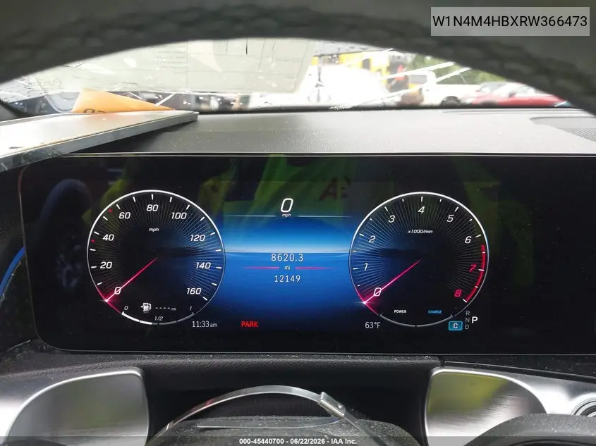 2024 Mercedes-Benz Glb 250 4Matic VIN: W1N4M4HBXRW366473 Lot: 45440700