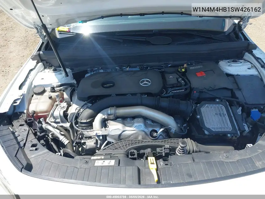 2025 Mercedes-Benz Glb 250 4Matic VIN: W1N4M4HB1SW426162 Lot: 45003786