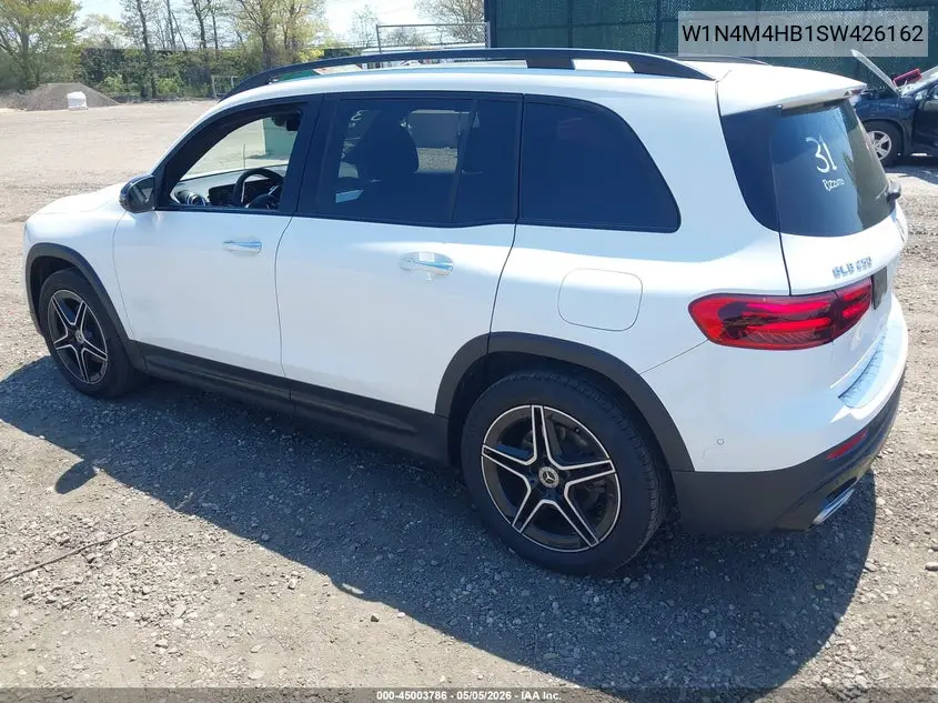 2025 Mercedes-Benz Glb 250 4Matic VIN: W1N4M4HB1SW426162 Lot: 45003786
