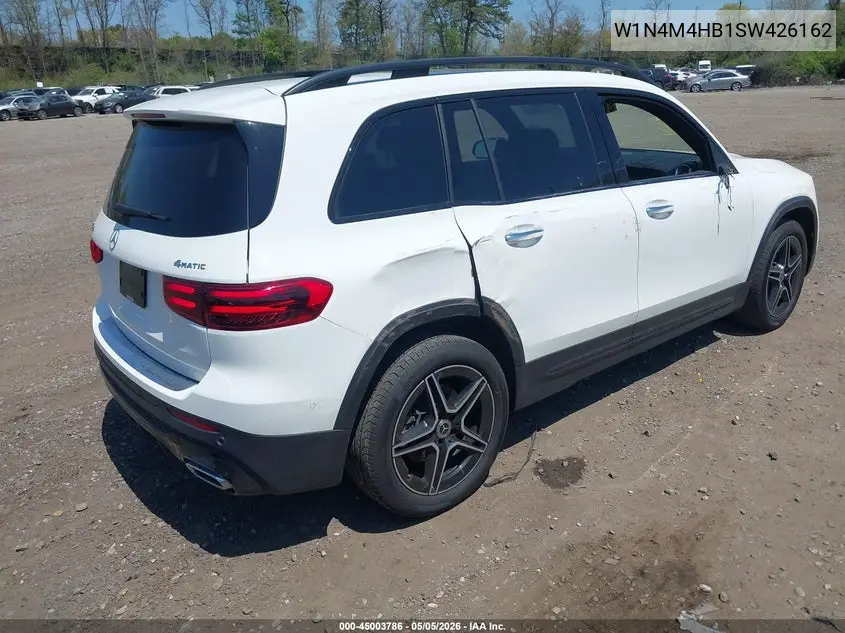 2025 Mercedes-Benz Glb 250 4Matic VIN: W1N4M4HB1SW426162 Lot: 45003786