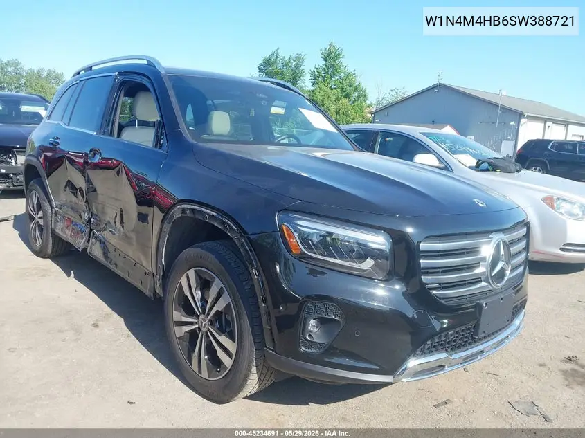 2025 Mercedes-Benz Glb 250 4Matic VIN: W1N4M4HB6SW388721 Lot: 45234691