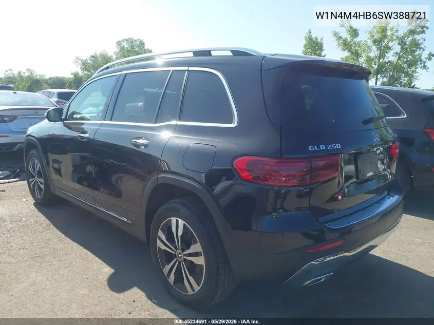 2025 Mercedes-Benz Glb 250 4Matic VIN: W1N4M4HB6SW388721 Lot: 45234691