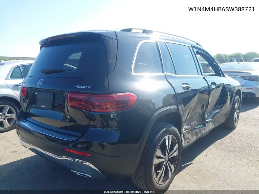 2025 Mercedes-Benz Glb 250 4Matic VIN: W1N4M4HB6SW388721 Lot: 45234691
