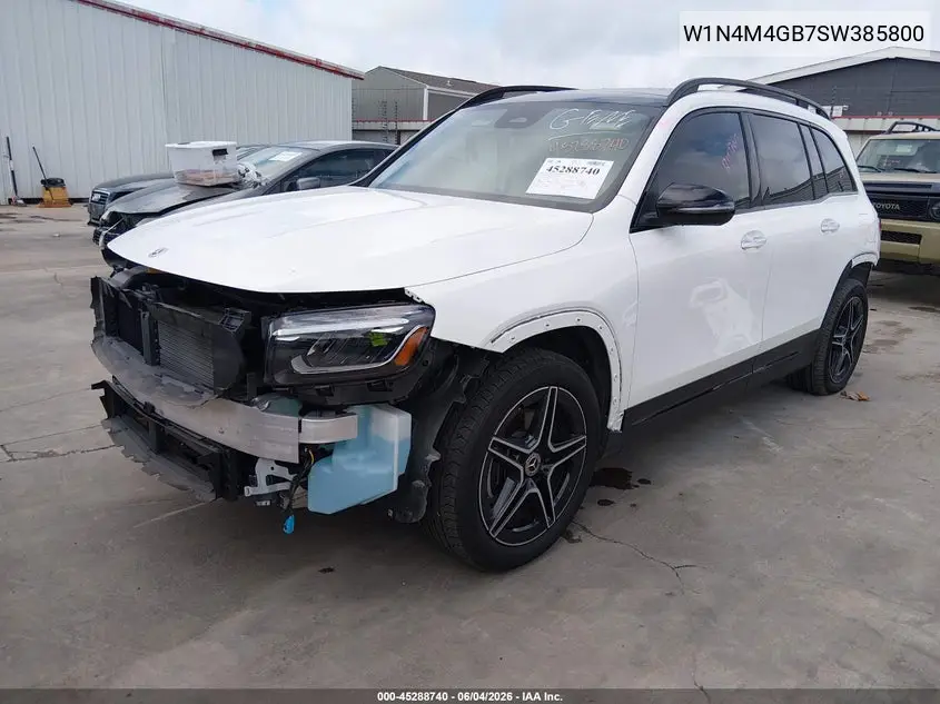 2025 Mercedes-Benz Glb 250 VIN: W1N4M4GB7SW385800 Lot: 45288740