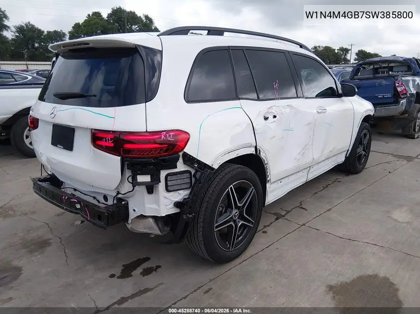 2025 Mercedes-Benz Glb 250 VIN: W1N4M4GB7SW385800 Lot: 45288740