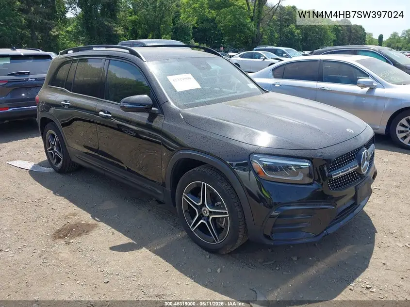2025 Mercedes-Benz Glb 250 4Matic VIN: W1N4M4HB7SW397024 Lot: 45319000
