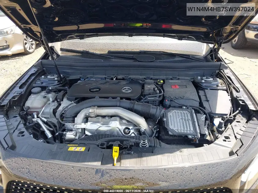 2025 Mercedes-Benz Glb 250 4Matic VIN: W1N4M4HB7SW397024 Lot: 45319000