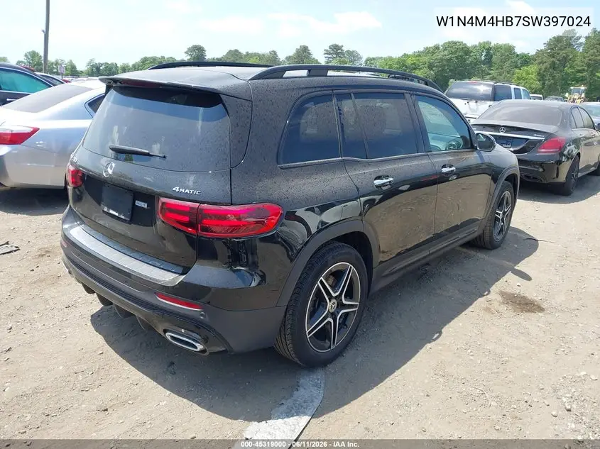 2025 Mercedes-Benz Glb 250 4Matic VIN: W1N4M4HB7SW397024 Lot: 45319000