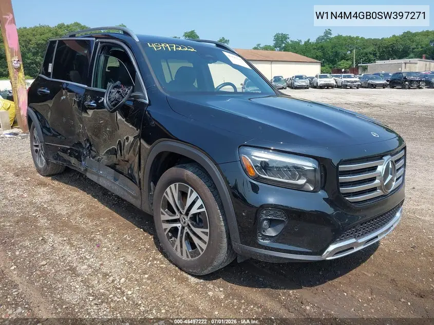 2025 Mercedes-Benz Glb 250 VIN: W1N4M4GB0SW397271 Lot: 45497222