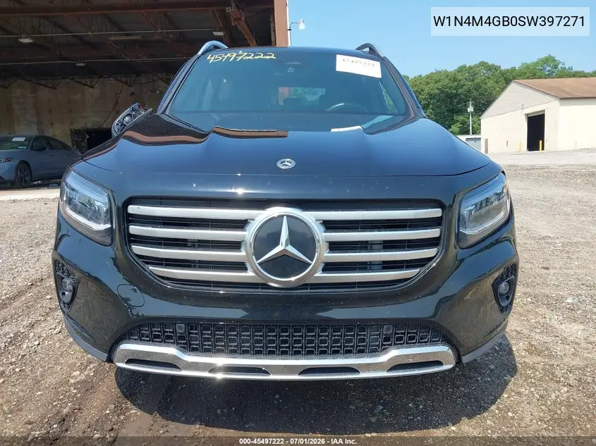 2025 Mercedes-Benz Glb 250 VIN: W1N4M4GB0SW397271 Lot: 45497222