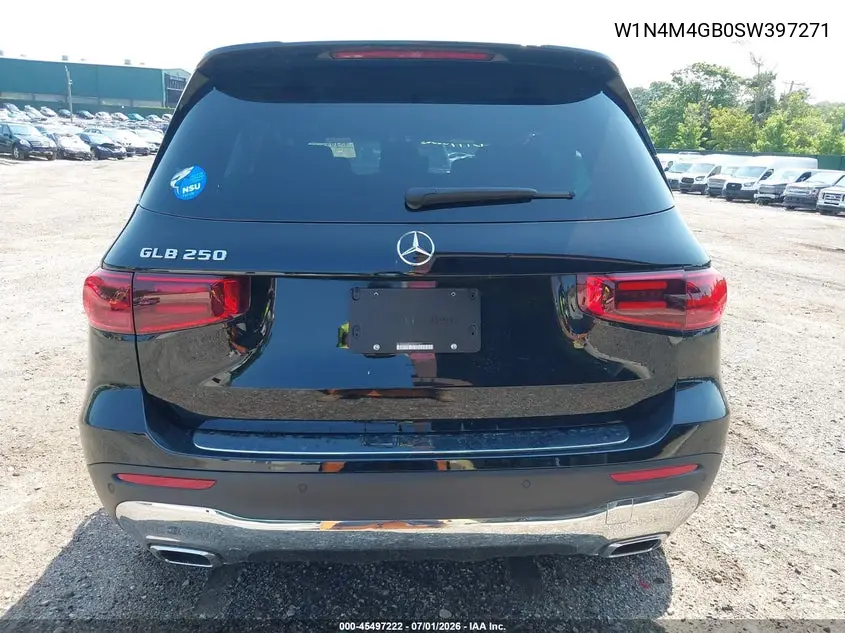 2025 Mercedes-Benz Glb 250 VIN: W1N4M4GB0SW397271 Lot: 45497222