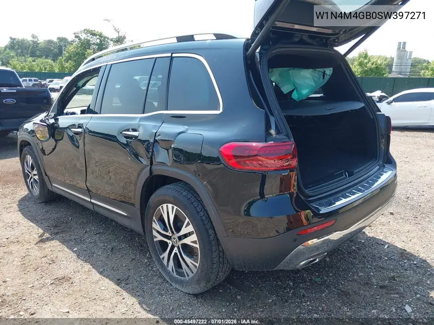 2025 Mercedes-Benz Glb 250 VIN: W1N4M4GB0SW397271 Lot: 45497222
