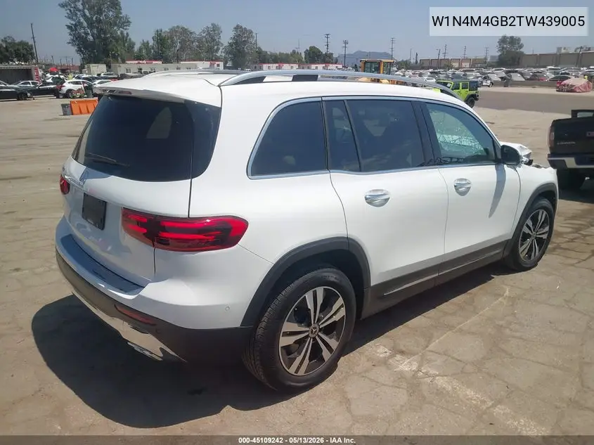 2026 Mercedes-Benz Glb 250 VIN: W1N4M4GB2TW439005 Lot: 45109242