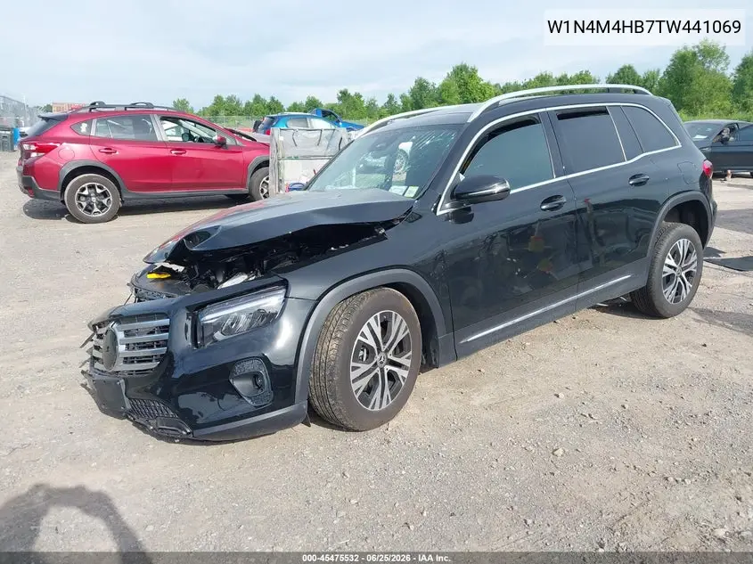 2026 Mercedes-Benz Glb 250 4Matic VIN: W1N4M4HB7TW441069 Lot: 45475532