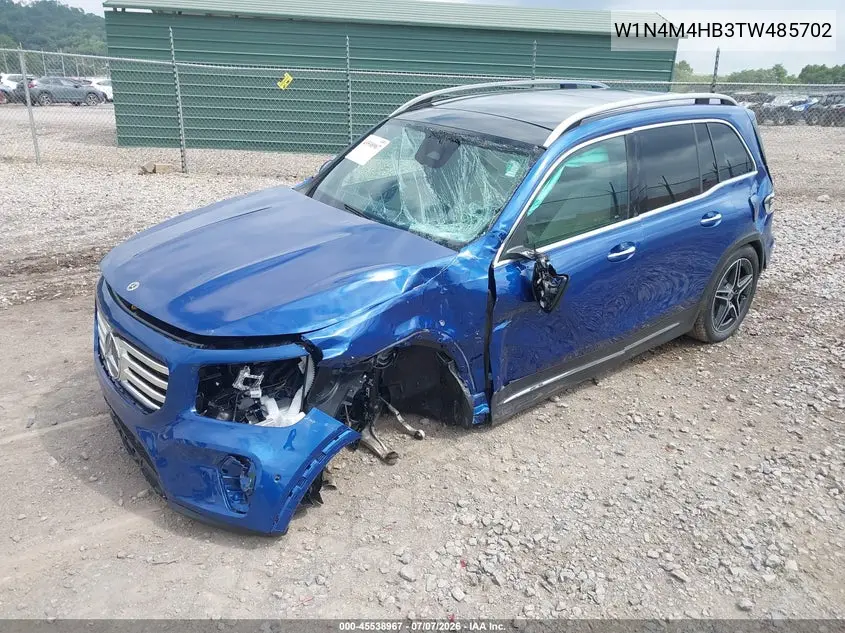 2026 Mercedes-Benz Glb 250 4Matic VIN: W1N4M4HB3TW485702 Lot: 45538967