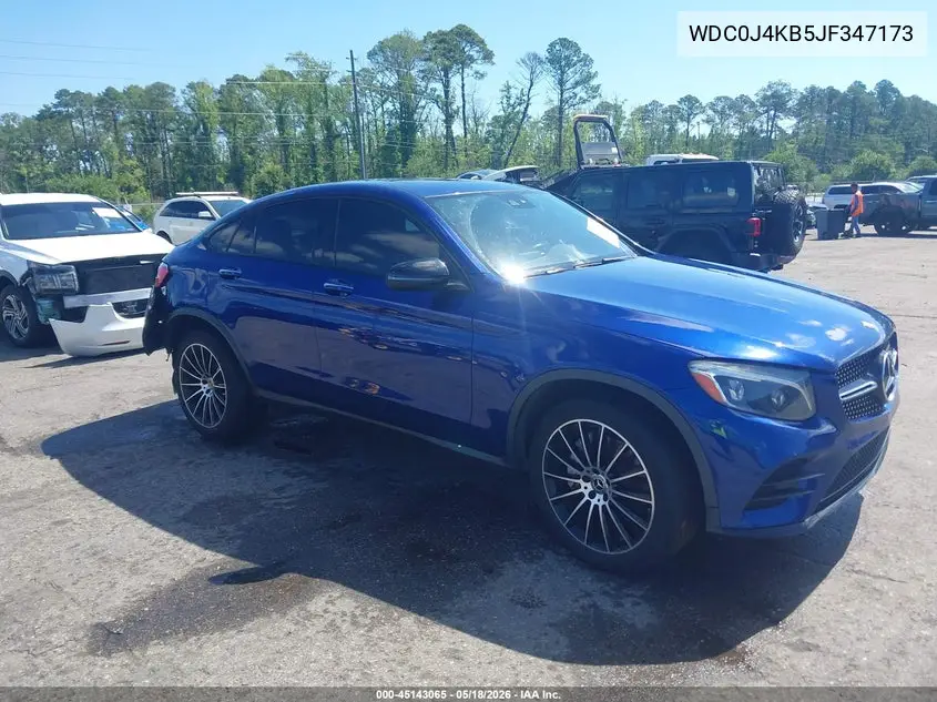 2018 Mercedes-Benz Glc 300 Coupe 4Matic VIN: WDC0J4KB5JF347173 Lot: 45143065